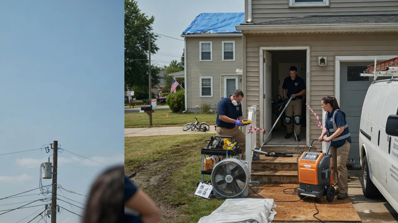 Water Damage Repair in Milton, PA near me
